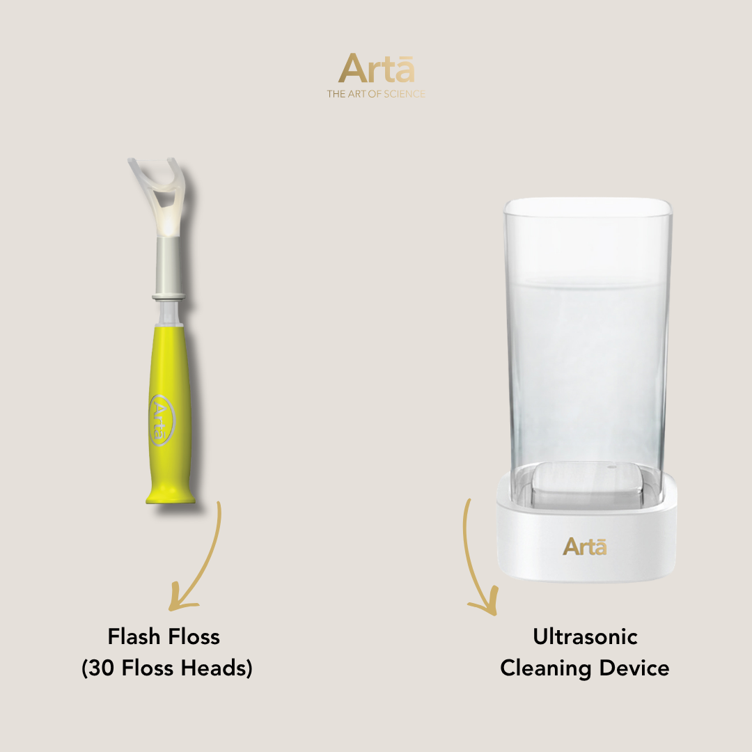 Flash Floss + Ultrasonic Cleaner