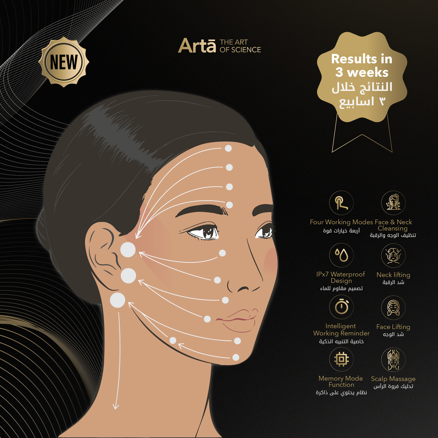 Glow - Hair, Face & Neck Skin