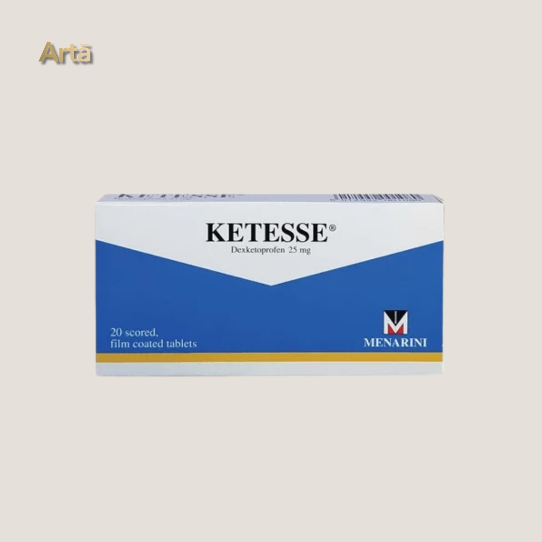 Ketesse tablets 25mg 20 tablets