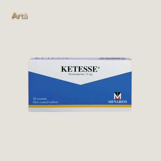 Ketesse tablets 25mg 20 tablets