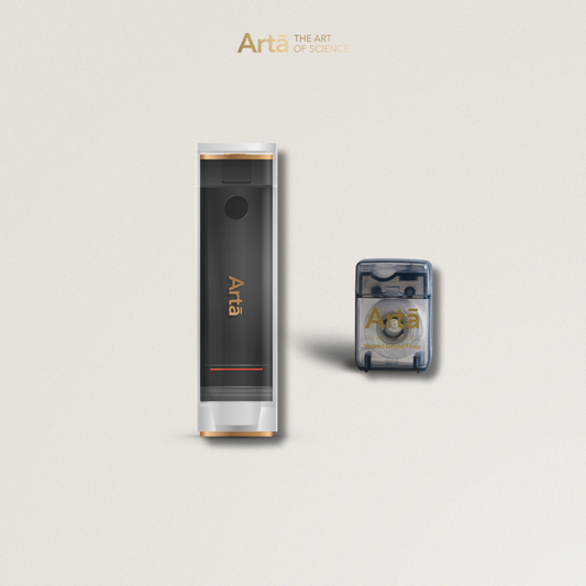 Mini Water Flosser + 25m Dental Floss – Daily Freshness Duo