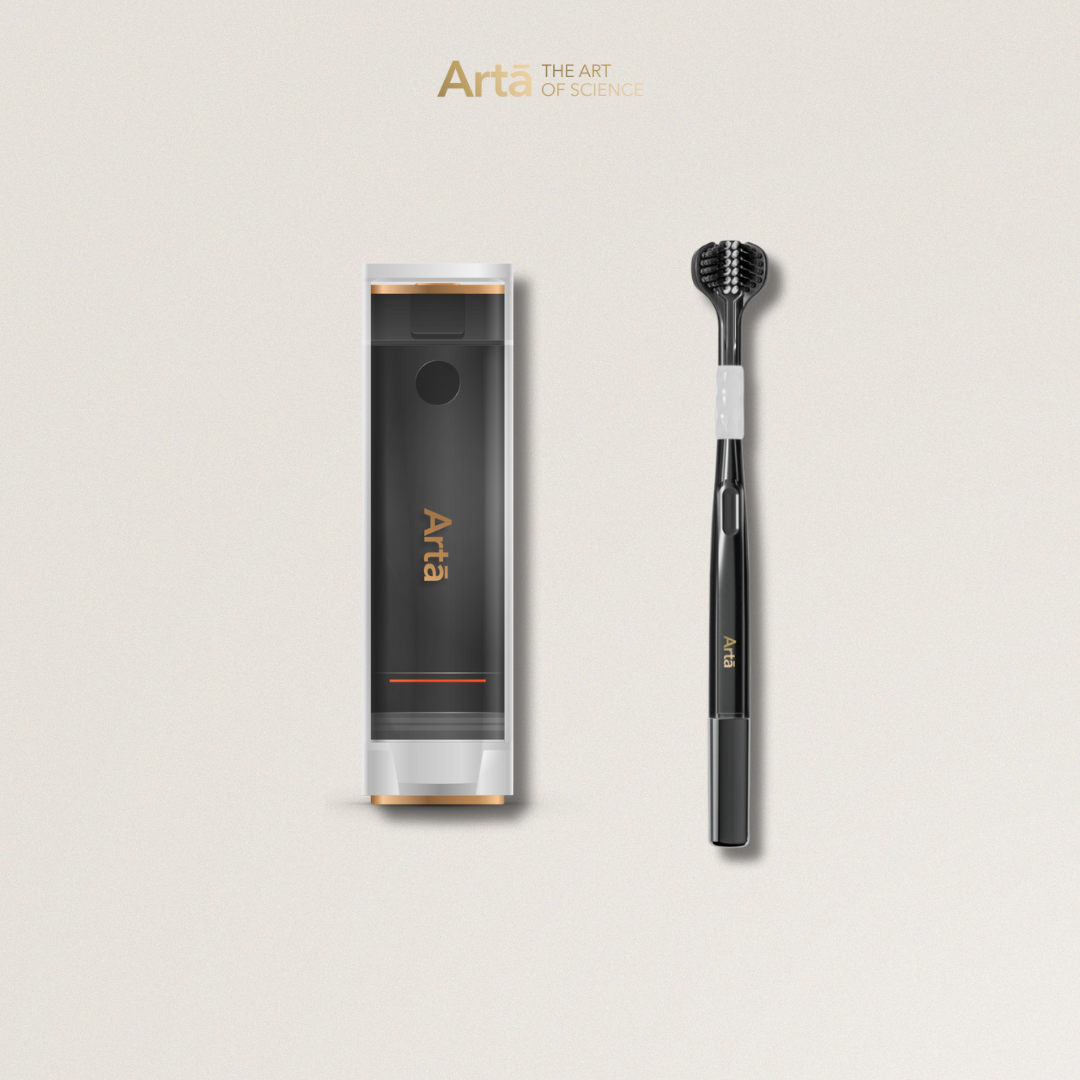 Mini Water Flosser + Express Manual Toothbrush – Daily Clean Duo – Arta ...