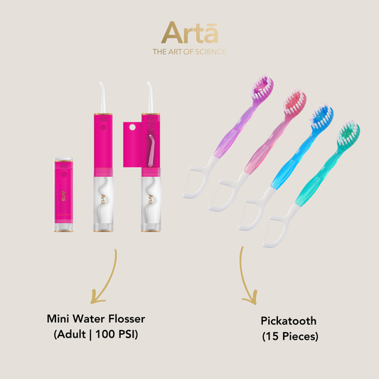 Pickatooth + Mini Water Flosser (Adult  | 100 PSI)