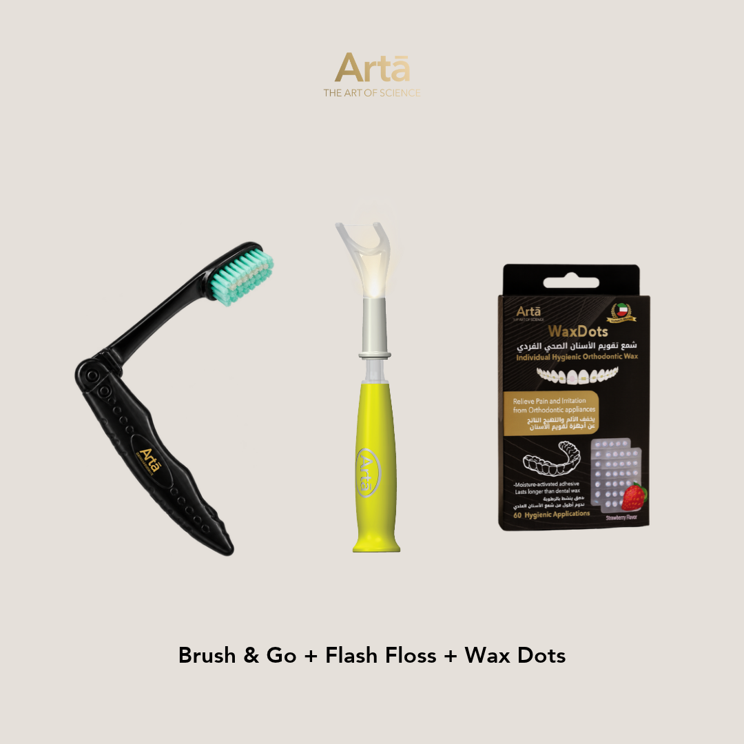 Brush & Go + Flash Floss + Wax Dots