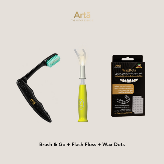 Brush & Go + Flash Floss + Wax Dots
