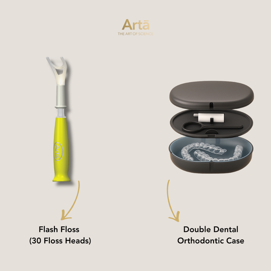 Double Dental Orthodontic Case + Flash Floss