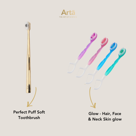 Perfect Puff Soft Toothbrush + Pickatooth