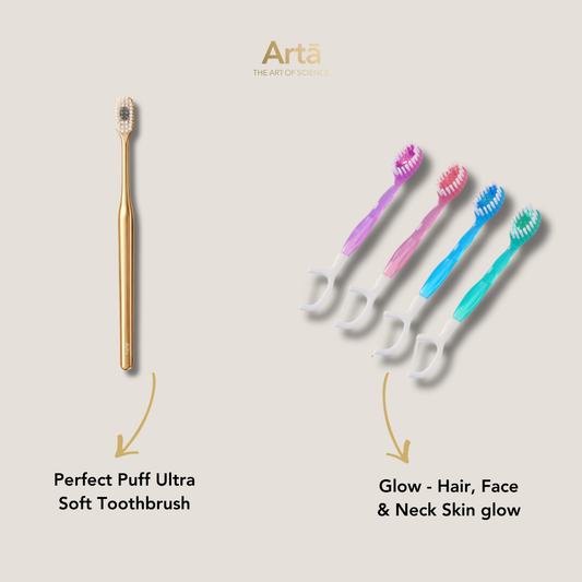 Perfect Puff Ultra Soft Toothbrush + Pickatooth