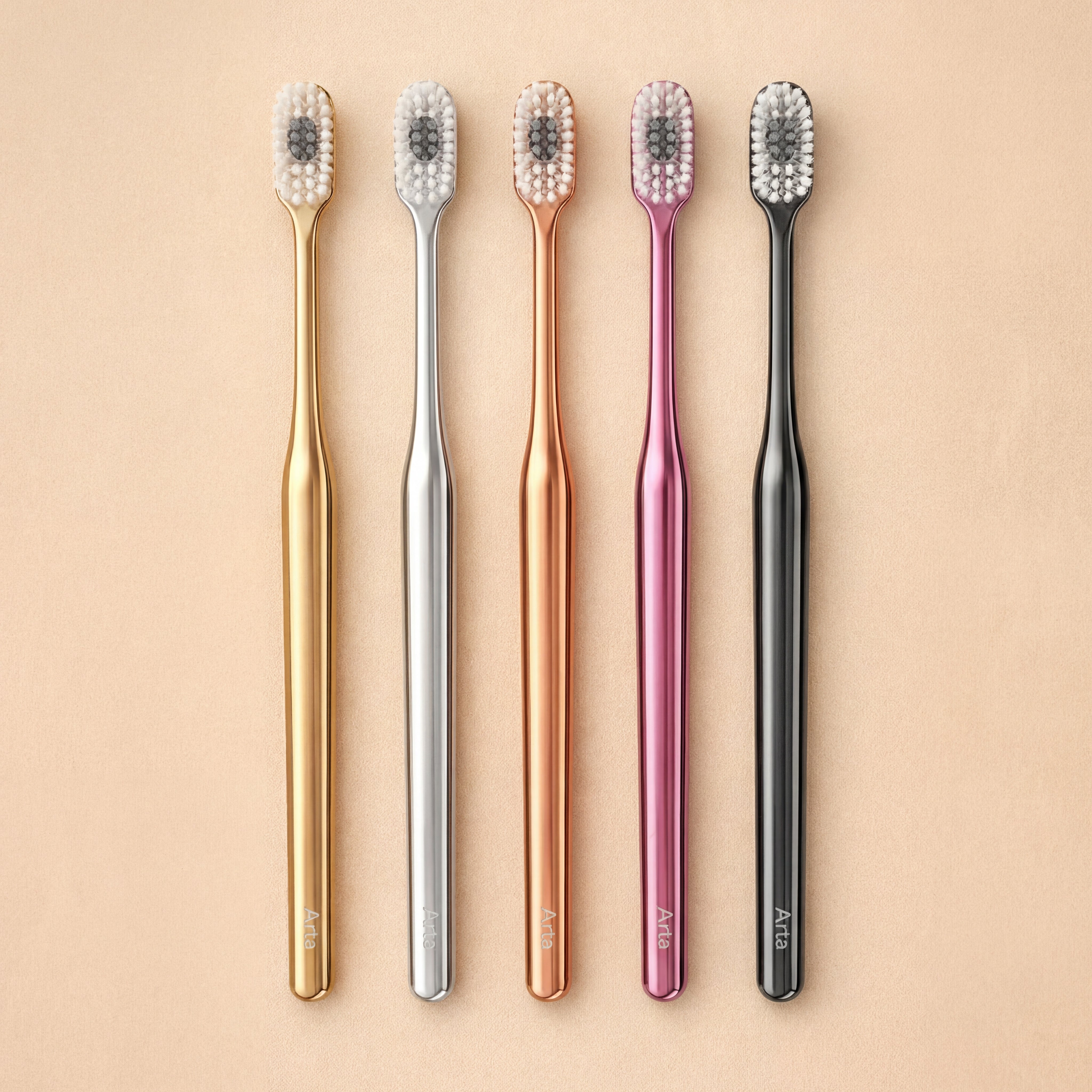 Perfect Puff Ultra Soft Toothbrush | Pea-Size Toothpaste Guide Ring ...